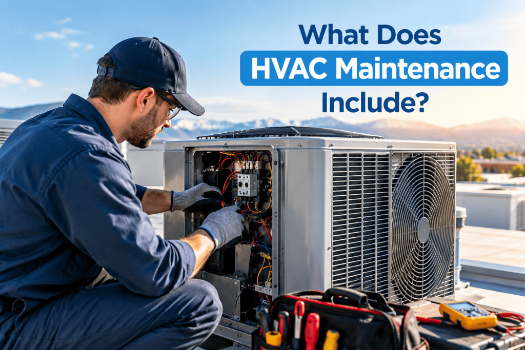 Professional HVAC Maintenance Inspection
